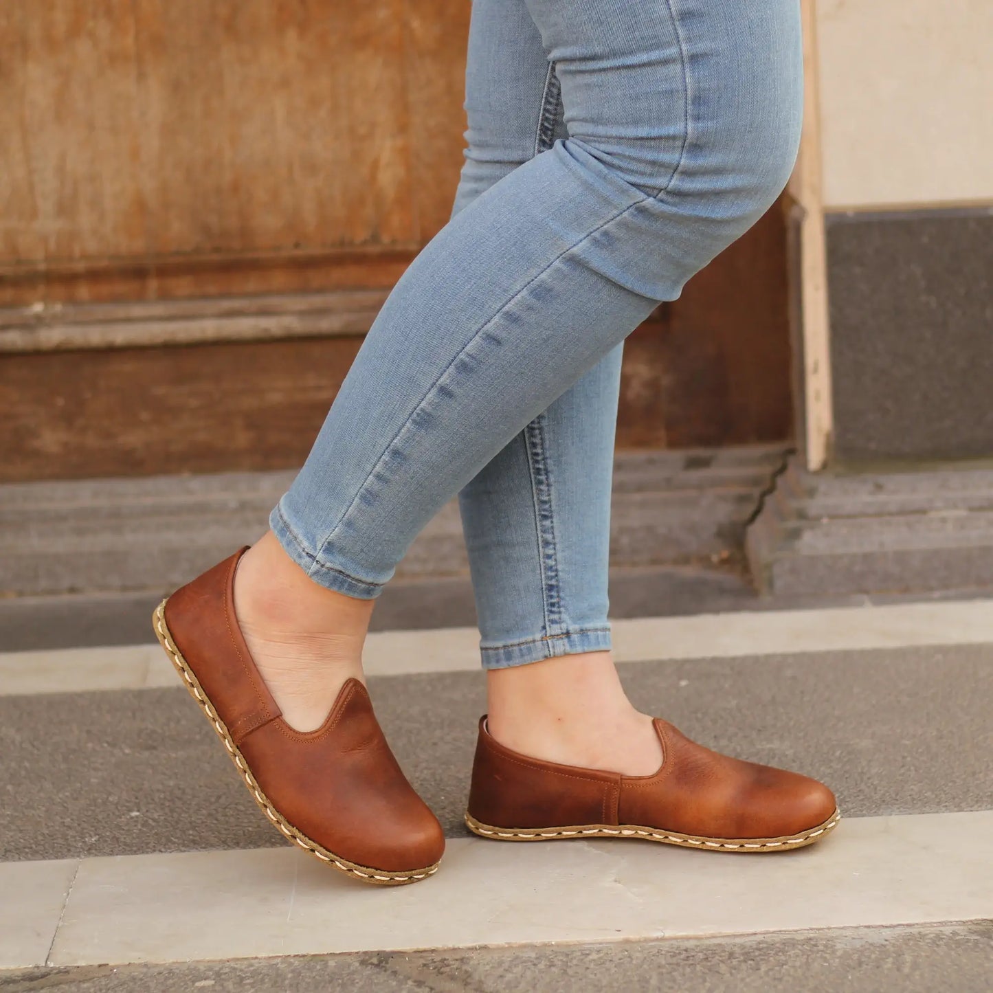 womens barefoot grounding shoes crazy new brown vitality step