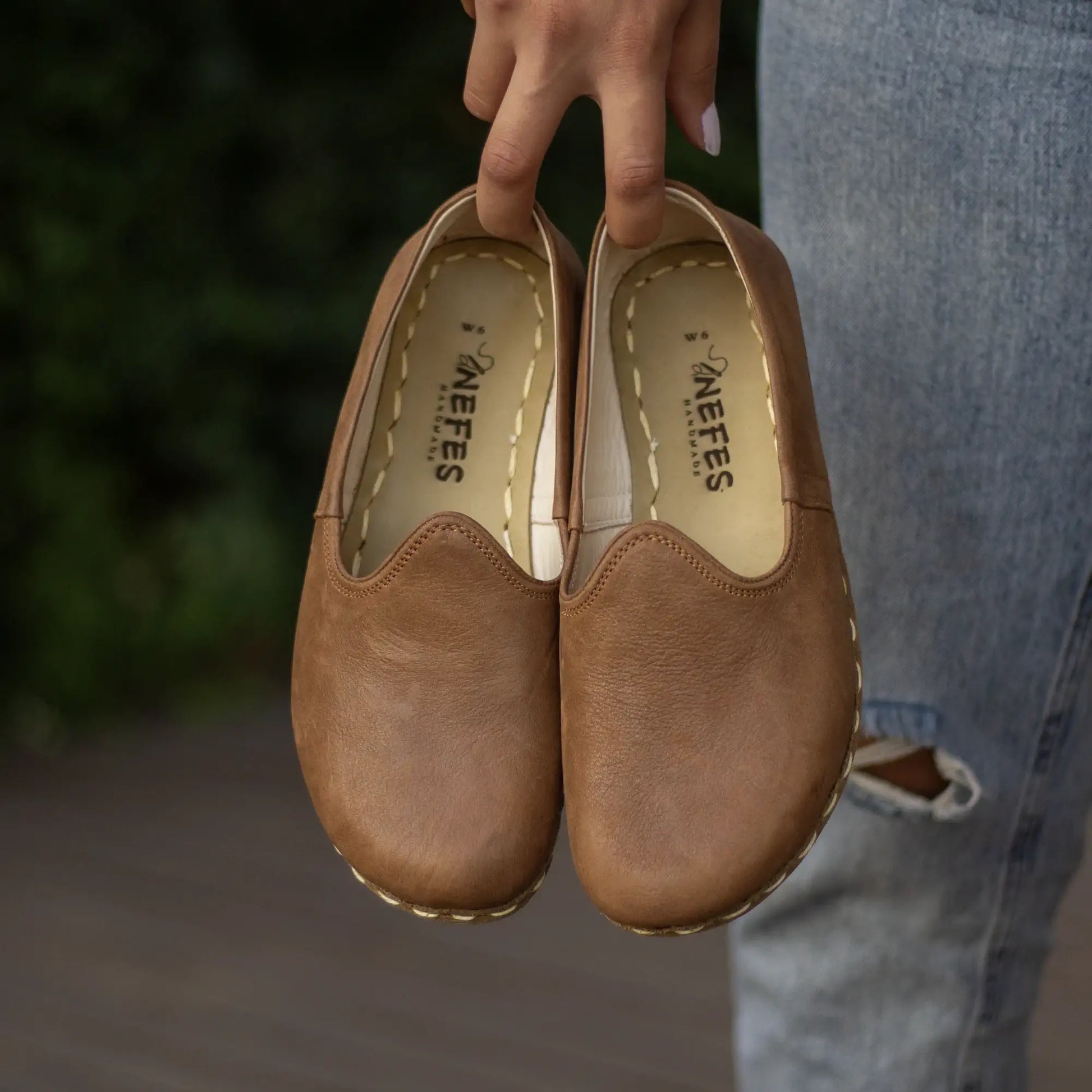 womens barefoot grounding shoes matte brown wild roots