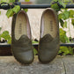 womens barefoot grounding shoes military green natural flow