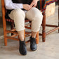 womens black oxford earthing boots leather grounding comfort