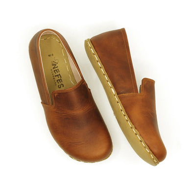 womens crazy new brown barefoot shoes handmade