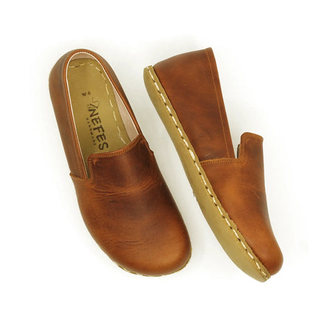 womens crazy new brown barefoot shoes handmade