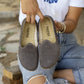 womens gray grounding shoes nubuck minimalist look