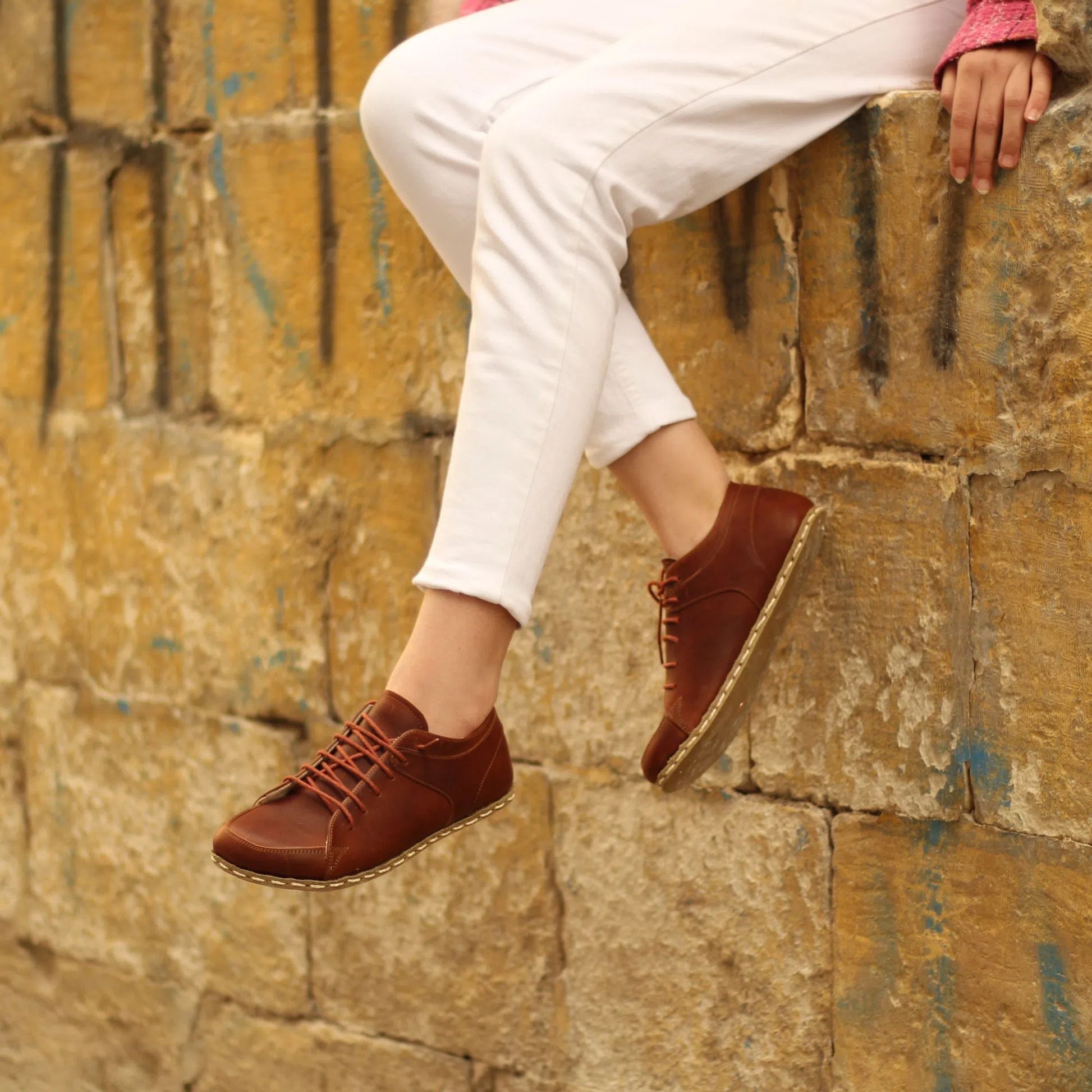 womens grounding barefoot sneaker crazy new brown