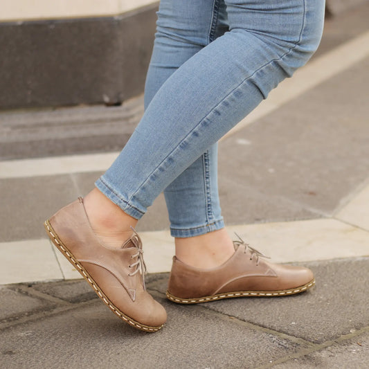 womens handmade crazy vision barefoot leather shoes