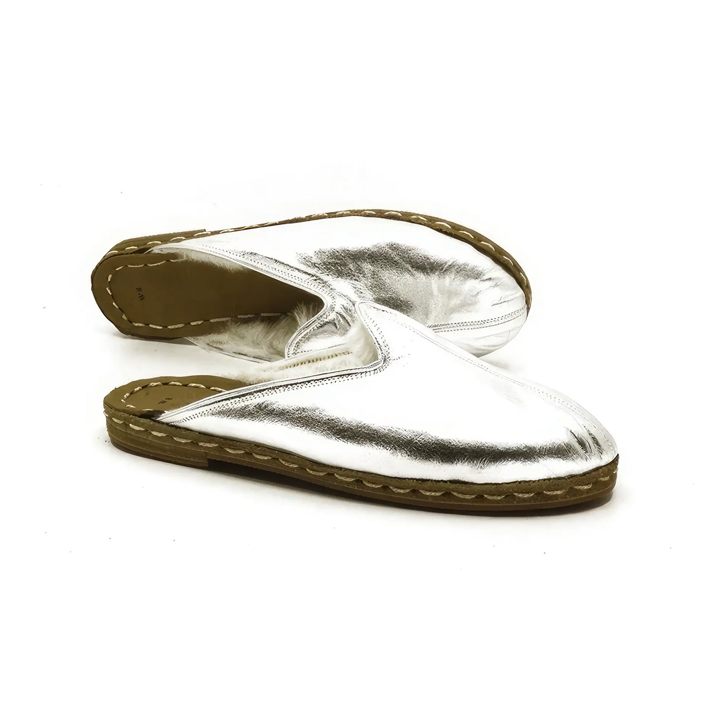 womens winter slippers silver sheepskin cozy warm