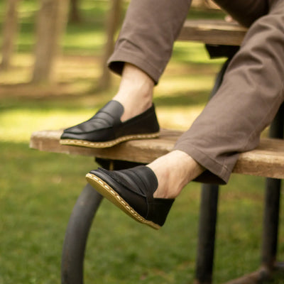 zero drop grounding barefoot shoes for men black