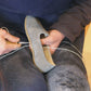 Men Shoes Handmade Gray Suede Leather Yemeni Rubber Sole