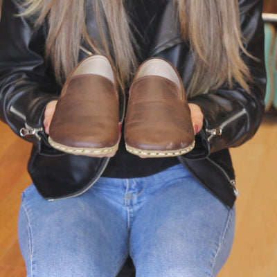 barefoot shoes mens crazy classic brown