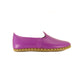 Handmade Purple Leather Shoes  For Ladies - Nefes Shoes