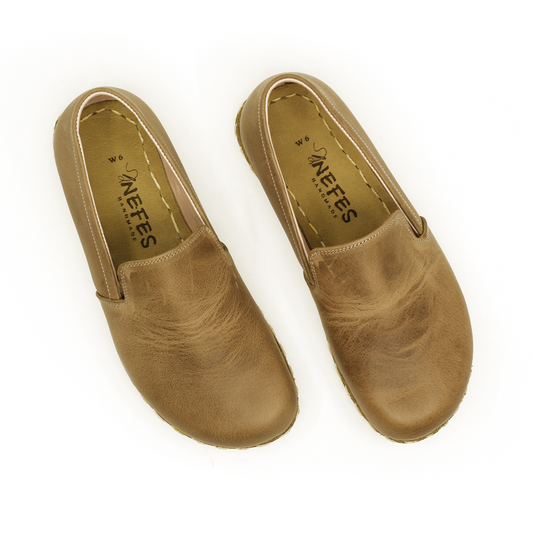 Beige Barefoot Shoes - Experience the Freedom and Comfort of Barefoot Walking