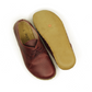 Handmade Crazy Burgundy Leather Barefoot Shoes: Zero Drop Design