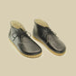 Handmade Zero Drop Barefoot Leather Boots for Women - Oxford Ankle in Classic Black