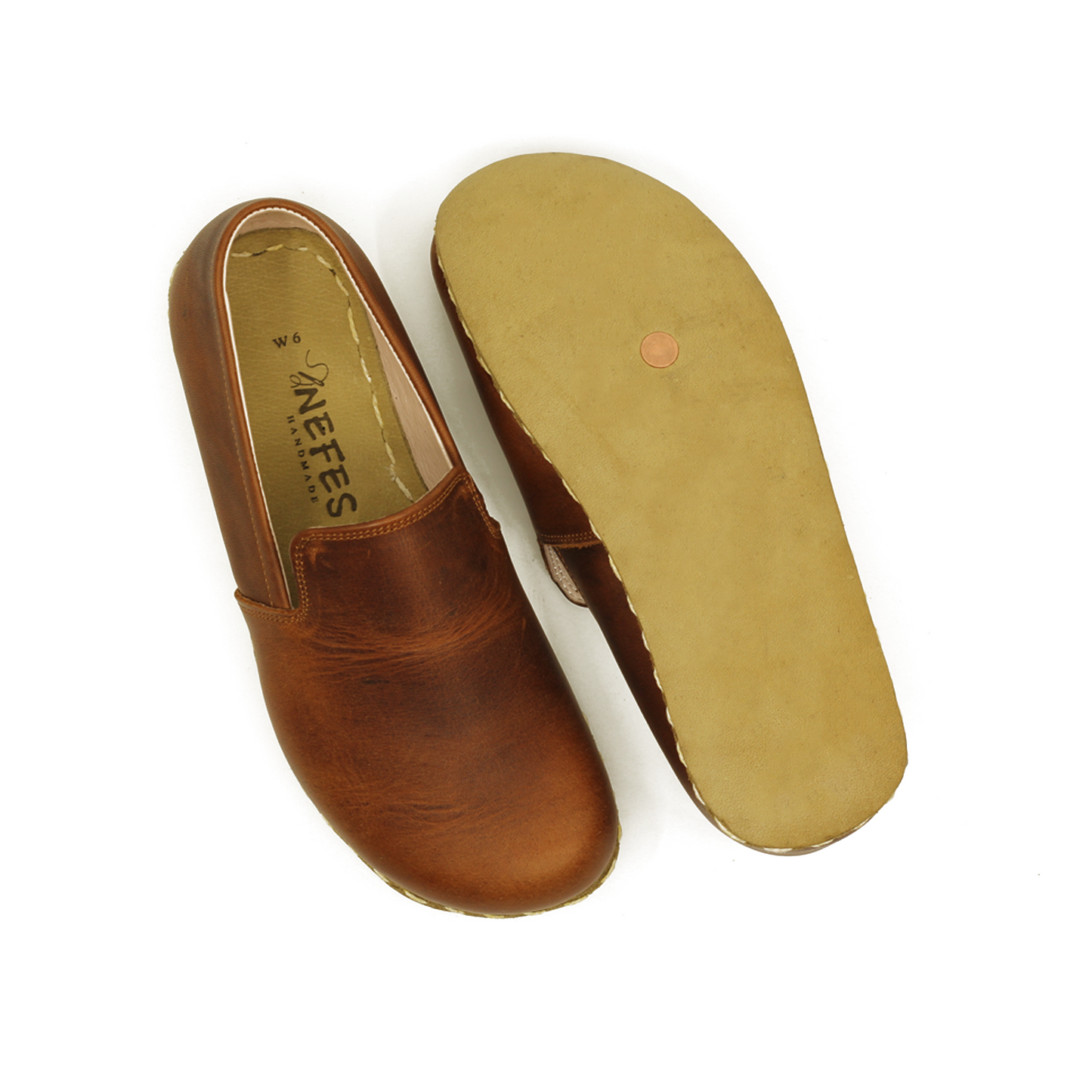 Men's Barefoot Loafers in New Crazy Brown - Zero Drop & Handmade Leather