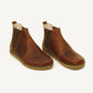 Chelsea Boots Handmade Brown Barefoot for Men