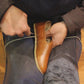Men Shoes Handmade Brown Leather Yemeni Rubber Sole