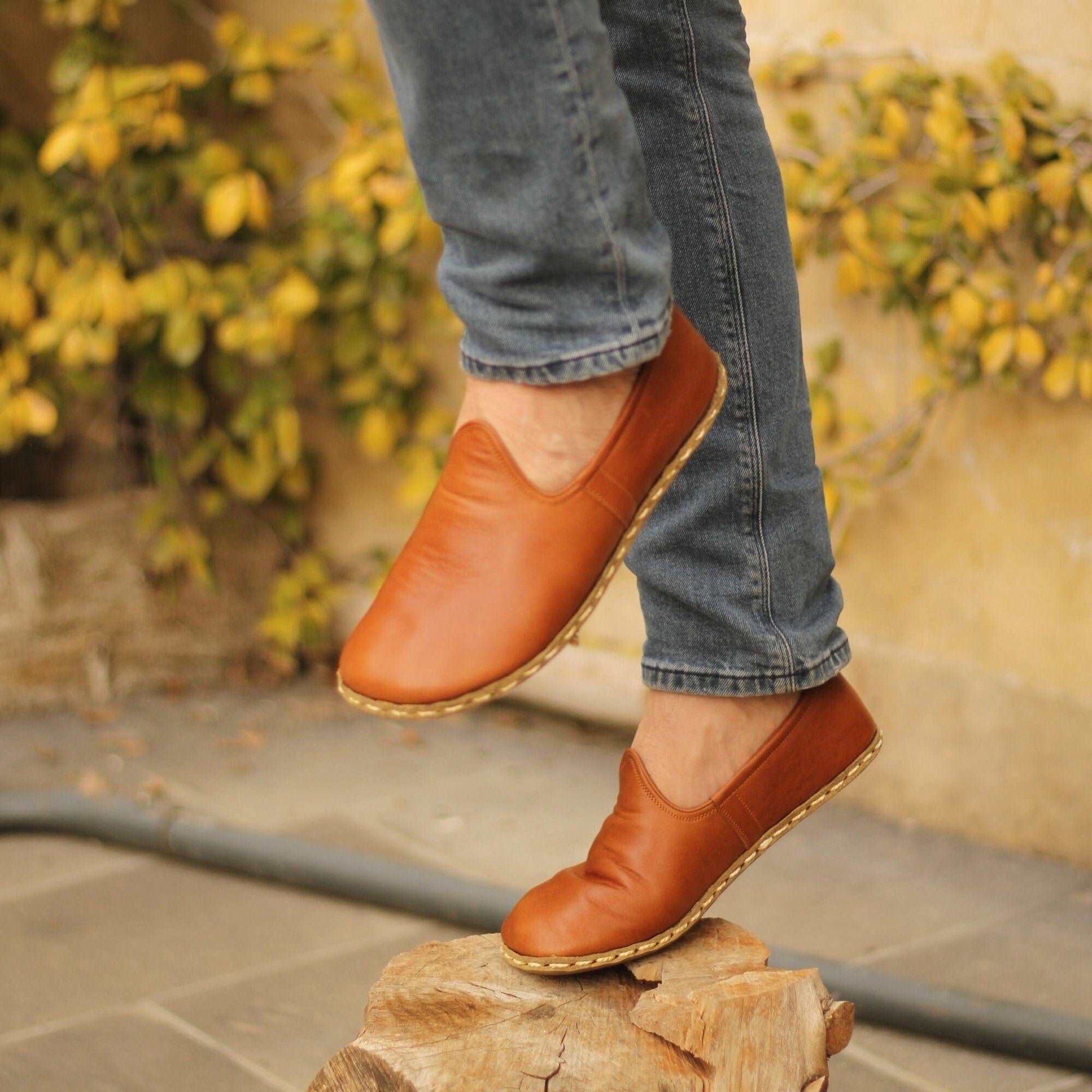 Men's Zero Drop Barefoot Leather Footwear - Nefes Craftsmanship 11