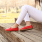 Women Shoes Handmade Red Leather Yemeni Rubber Sole