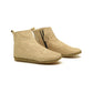 Women's Boot All Leather Beige