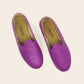 Men Shoes Handmade Light Purple Leather Turkish Yemeni Rubber Sole