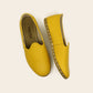 Men Shoes Handmade Yellow Leather Yemeni Rubber Sole