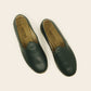 Men Shoes Handmade Green Leather Turkish Yemeni Rubber Sole