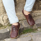 Men Barefoot Shoes, Handmade, New Brown Leather Shoes
