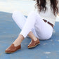 Women Shoes, Handmade Antique Brown Leather, Turkish Yemeni Rubber Sole