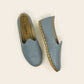 huarache mocassin loafers mocassins child blue leather handmade yemeni shoes - nefes shoes