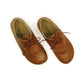 Women - Handmade - Oxford - Laced - Barefoot - Leather Shoes, - Antique Brown