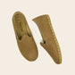 Men Shoes Handmade Milk Brown Nubuck Leather Yemeni Rubber Sole