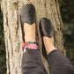 Women - Handmade - Barefoot - Leather Shoes, Calssic - Black