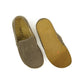 Handmade Gray Nubuck Leather Barefoot Shoes - Nefes