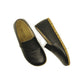 Black Leather Barefoot Shoes: Handmade & Zero Drop Elegance
