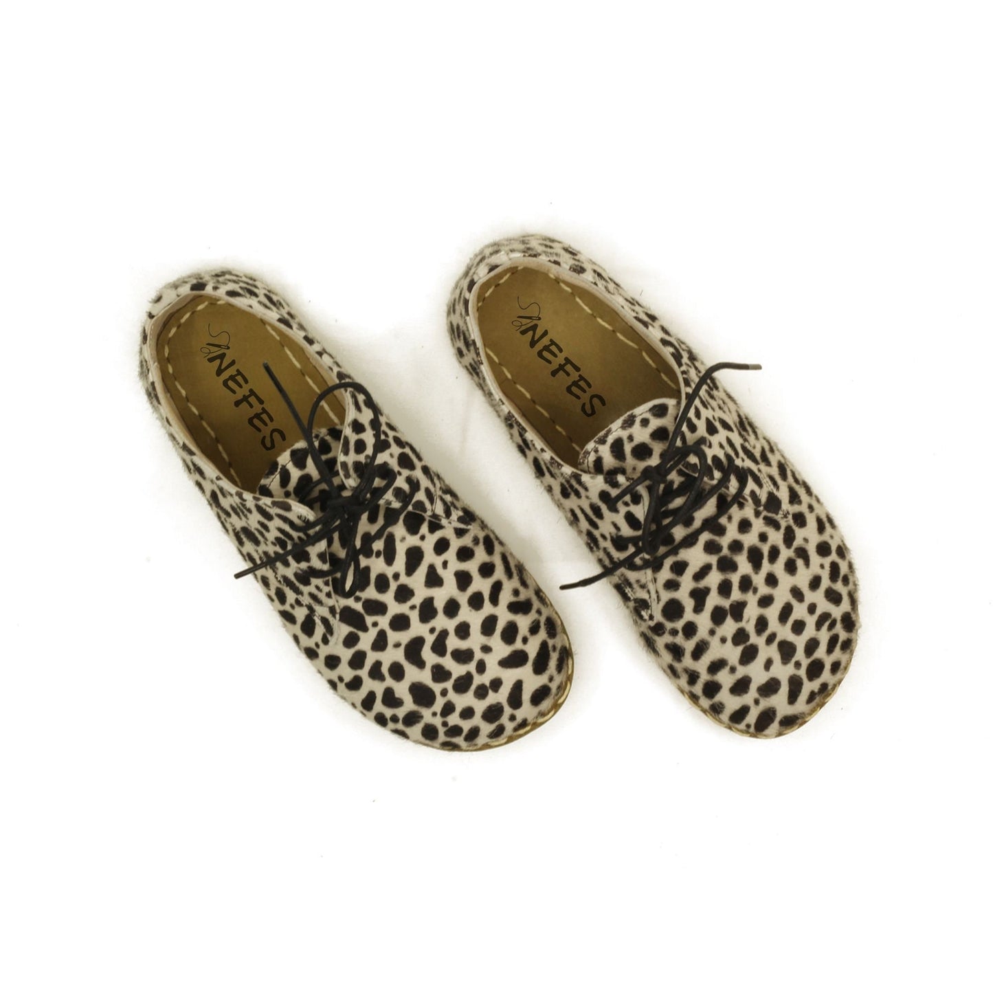Handmade Leopard Barefoot Shoes for Women