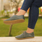 Green Leather Barefoot Oxford Shoes for Women | Perfect for Summer