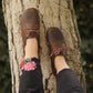 Handmade Brown Barefoot Leather Shoes for Women