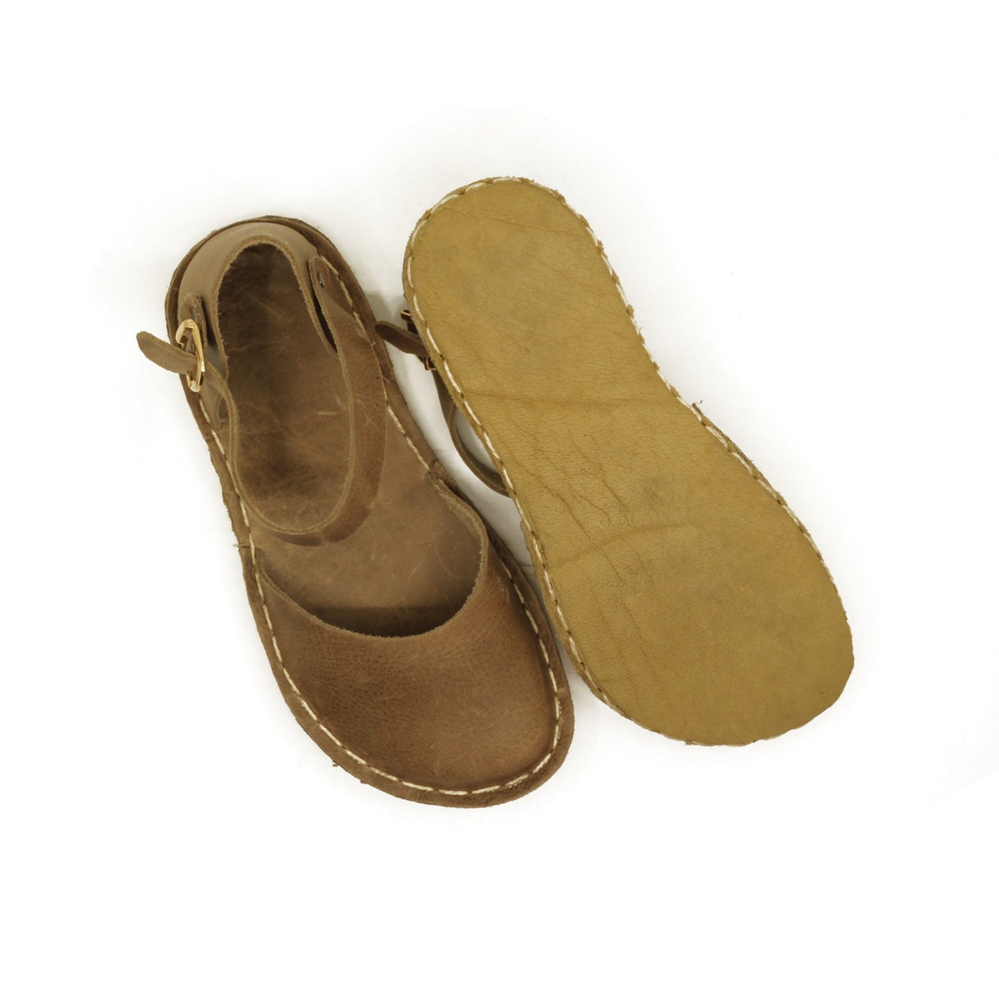 Women Sandals – Barefoot - Handmade – All Genuine Leather - Vision